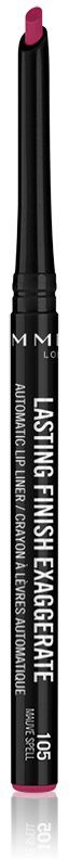 Rimmel Lasting Finish Exaggerate automatic lip pencil shade 105 Mauve Spell 0,25 g