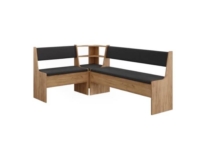 Vicco Eckbankgruppe Roman, Goldkraft Eiche, 120.1 x 180.1 cm geeignet für platzsparende Ecklösungen im Essbereich