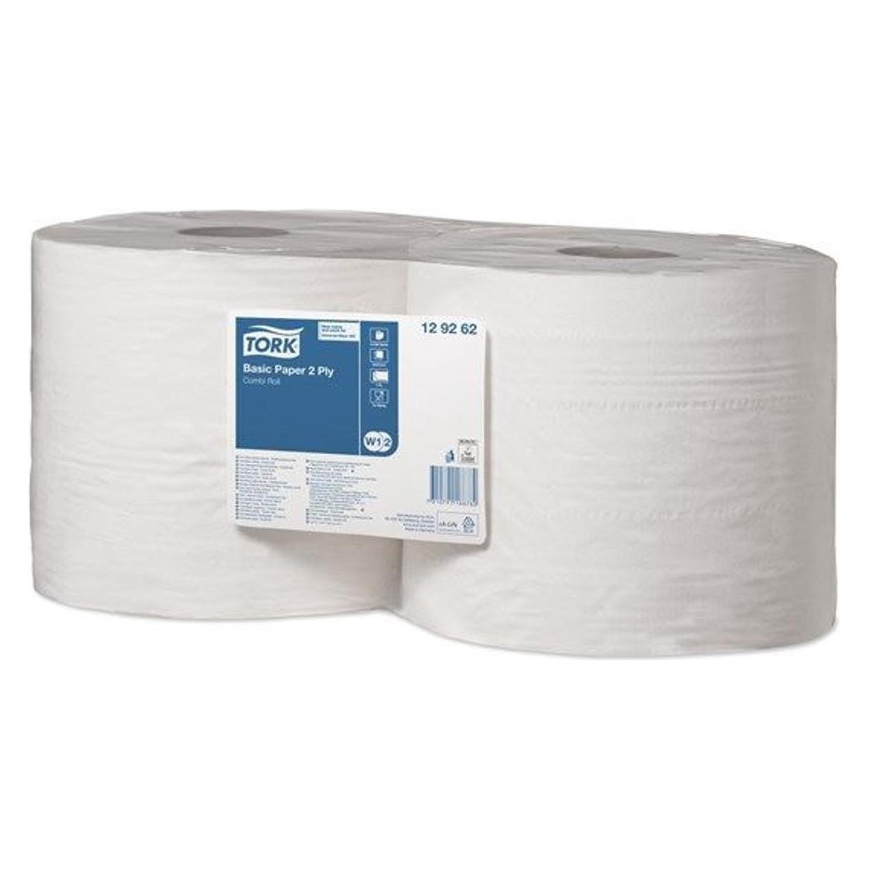 Tork Basic Paper Combi Roll White 2x340m (2x) (129262)