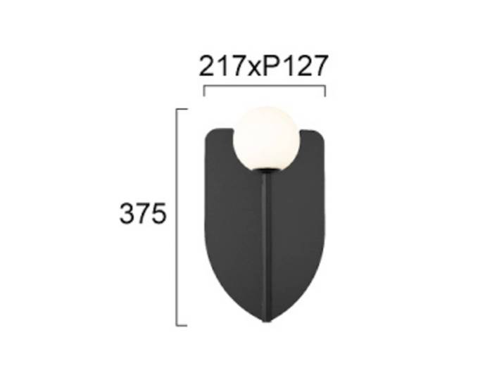 Viokef Tischlampe Fedora, dimmbar, schwarz, für Wohn- / Esszimmer, Metall