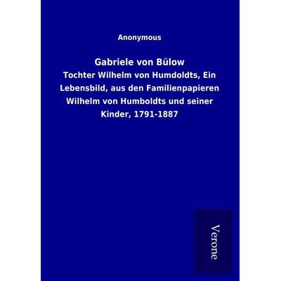 Gabriele von Bülow, Gebundene Ausgabe von , BoD - Books on Demand