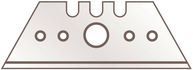 Jeu de lames trapézoïdales de rechange Martor 10 pièces (5232.70)