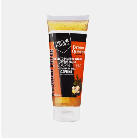 REAL NATURA COSMETICS DRENOQUEIMA GEL ATIVO 200ml
