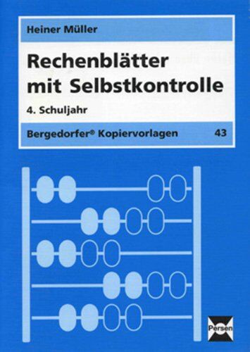 Heiner Müller - Rechenblätter mit Selbstkontrolle - 4. Klasse - Preis vom 30.09.2026 09:01:18 h