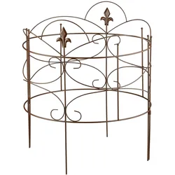 Relaxdays, Pflanzen Zubehör, 2-tlg. Staudenhalter (27 cm, 53 cm)