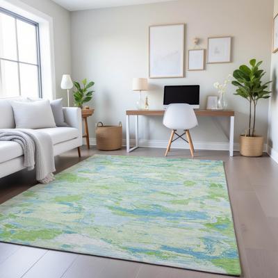 Addison Rugs Premium Washable Super Soft Contemporary Brushstrokes Mayfield Rug