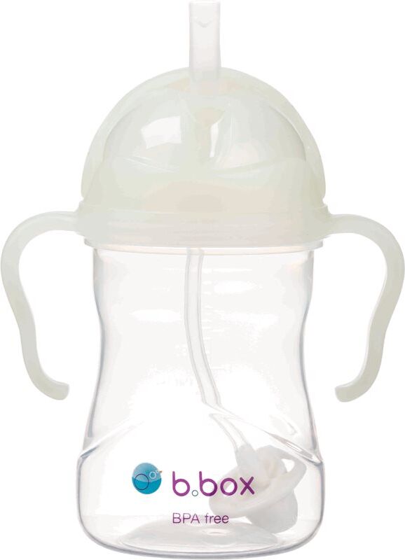b.box Glow in the Dark tasse avec paille 1 pcs