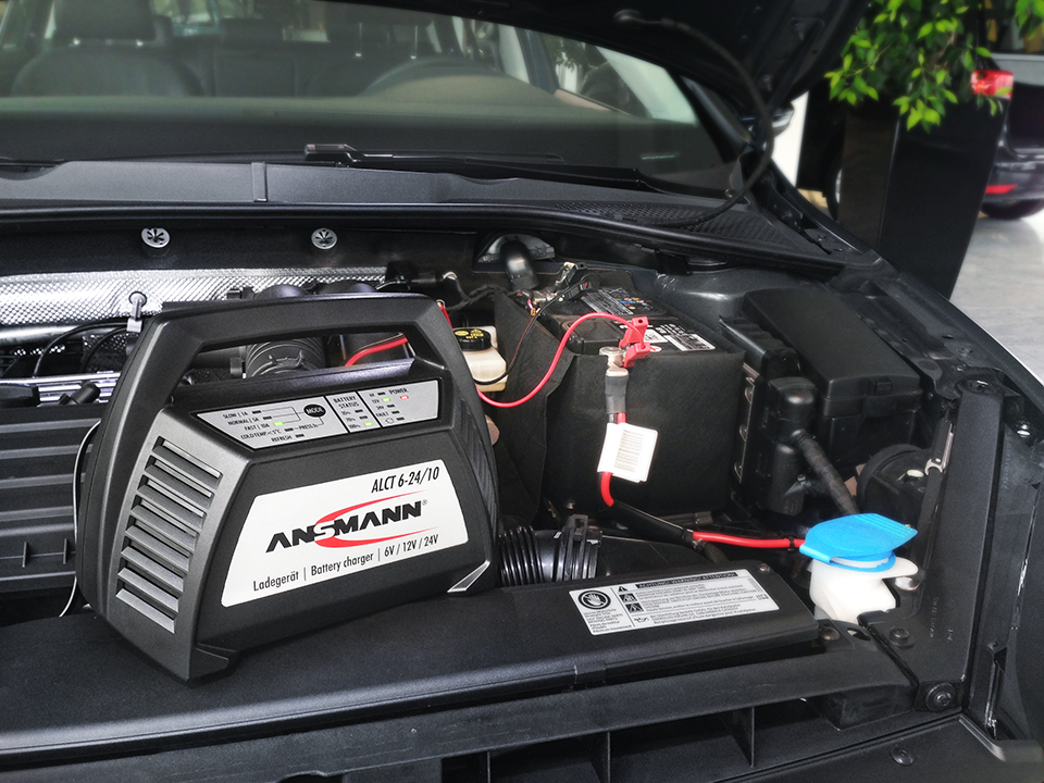 Ansmann ALCT 4.5Ah-240Ah 6V, 12V, 24V Lead Acid Battery Charger