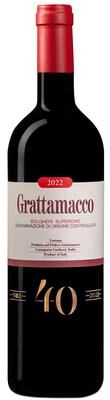 """Podere Grattamacco""" """Podere Grattamacco Bolgheri Superiore 2022 Red Wine - Italy"""