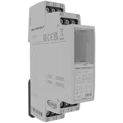 Installationsrelais Hilfsrelais AC 230 V ELKO VS316/230V RED