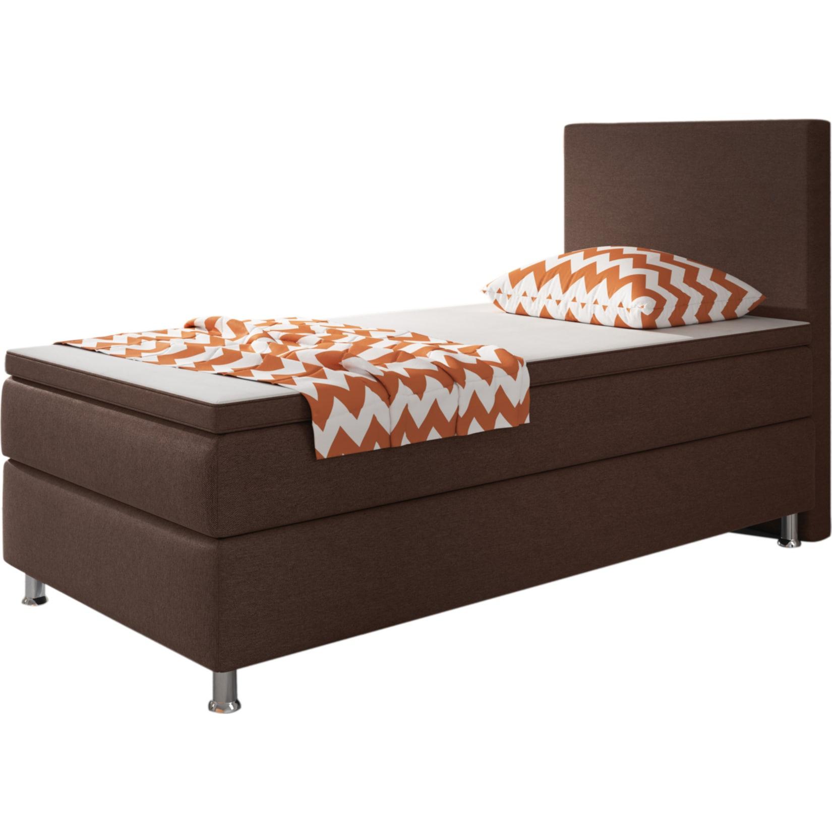 Inter Trading Boxspringbett Berlin 90x200 braun
