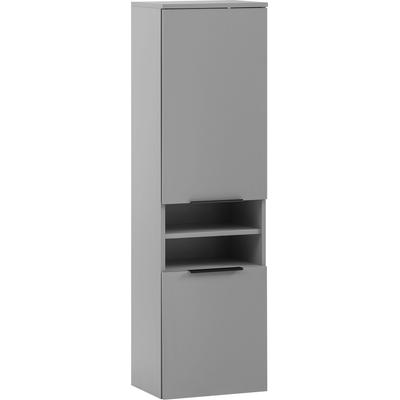 Hochschrank SCHILDMEYER "Alessio", grau (platingrau), B:40,3cm H:138,3cm T:32cm, FSC-zertifizierter Holzwerkstoff, Schränke, Hochschrank, Solide Verarbeitung - Dieses Produkt ist in Deutschland gefertigt