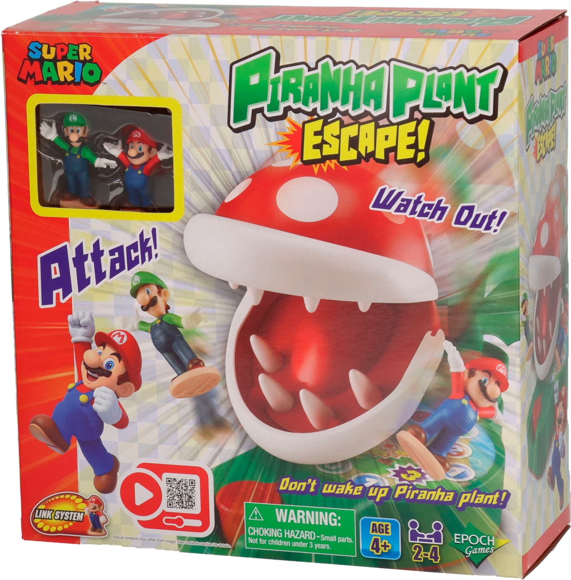 Spiel EPOCH GAMES "Super Mario™ Piranha Plant Escape", bunt, Spiele, Kinder, Spiel