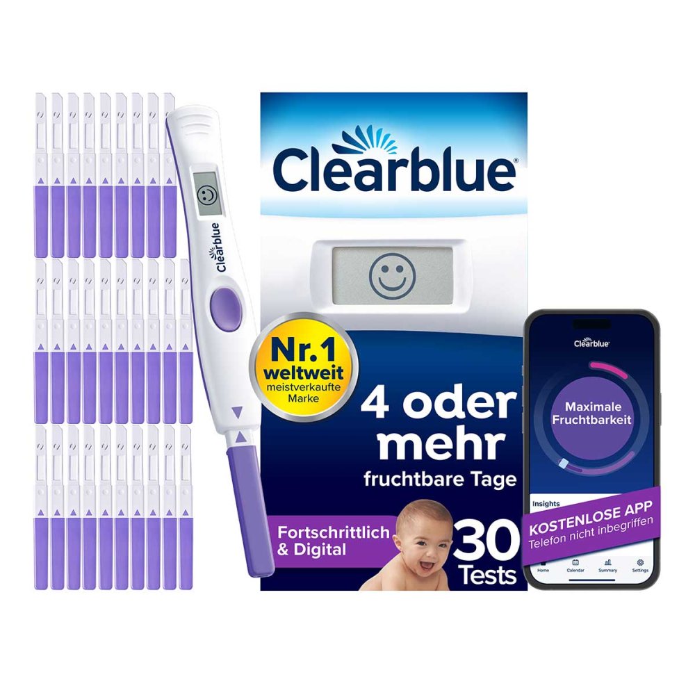 WICK Pharma - Zweigniederlassung der Procter & Gam Clearblue Ovulationstest Fortschrittlich & Digital 19902828