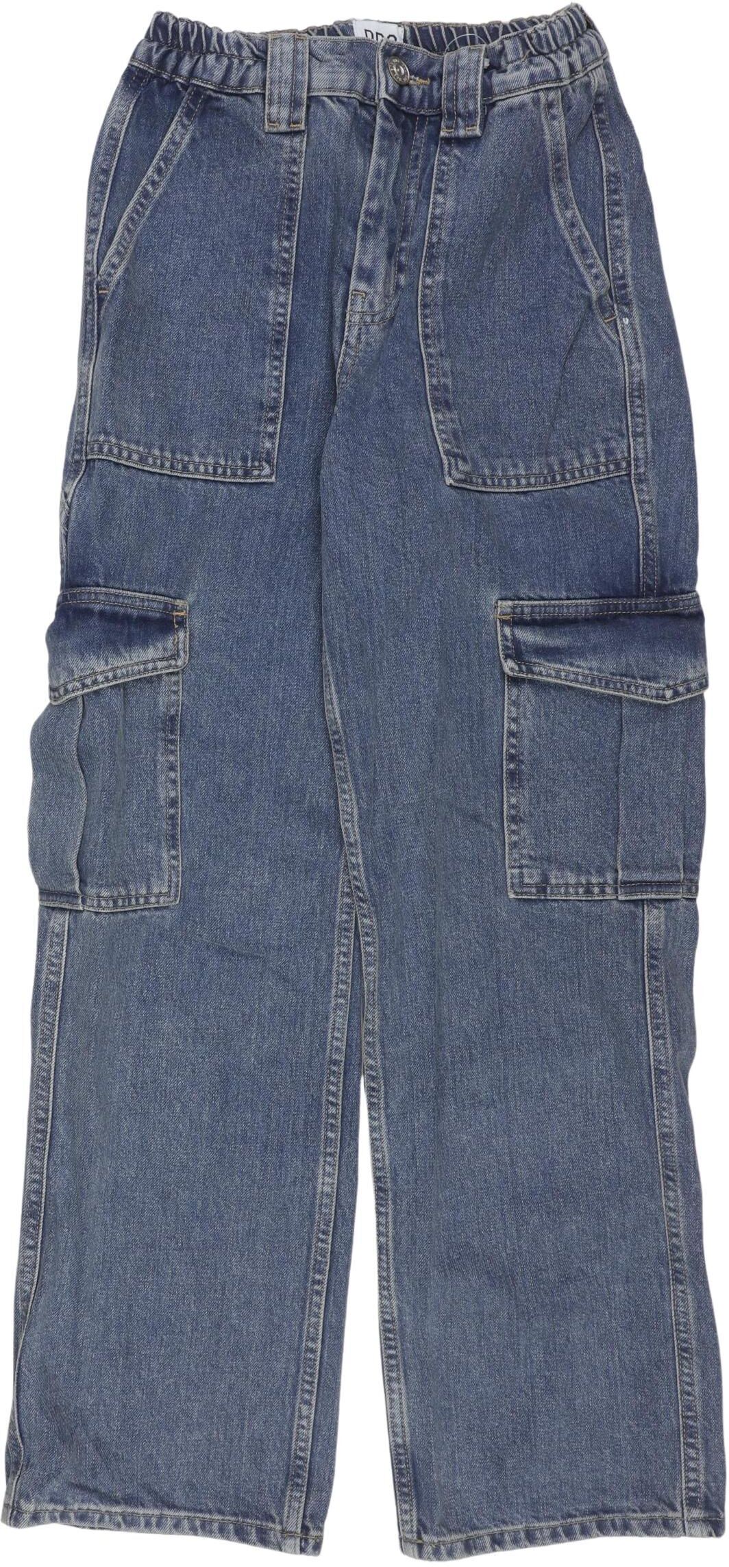 Urban Outfitters Damen Jeans, Blau, Gr. W24, Baumwolle - Second Hand