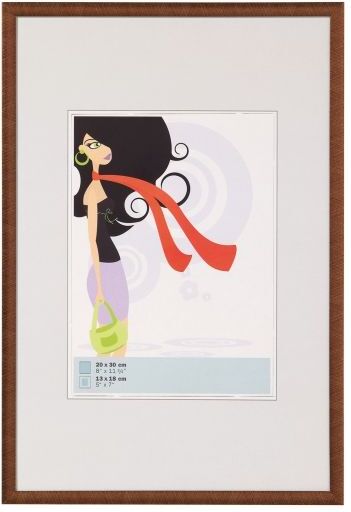 Walther Kunststoffrahmen KV050J New Lifestyle 40x50cm bronze