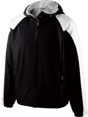 Holloway 229111 Homefield Jacket in Black/White size Medium   Polyester