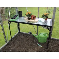 Vitavia Pflanztisch mit HKP Arbeitsplatte,schwarz,