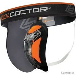 SHOCK DOCTOR Suspensorium, Größe XL in Grau Grau