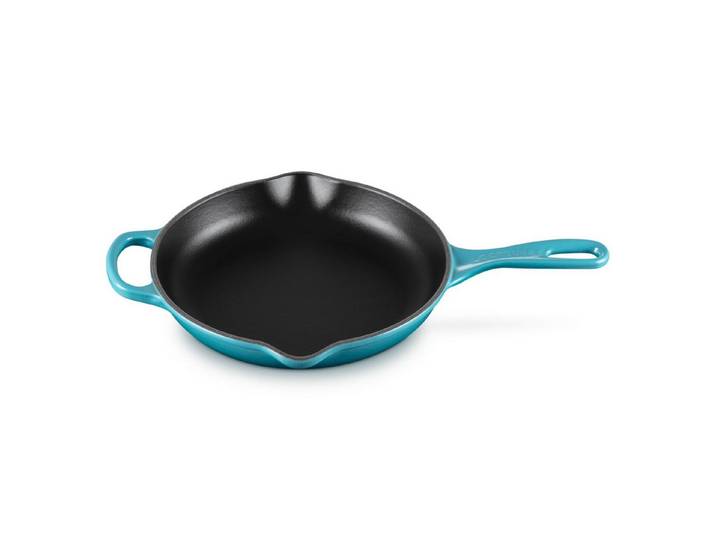 LE CREUSET Bratpfanne Signature Brat- und Servierpfanne, Gusseisen, Rund