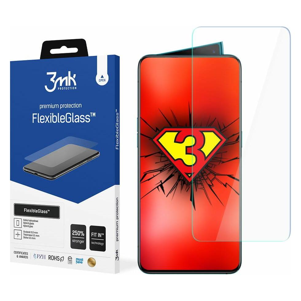 3MK FlexibleGlass Oppo Reno 2 Szkło Hybrydowe (1 Stk., Oppo Reno 2) (3mk Glass SE(26))
