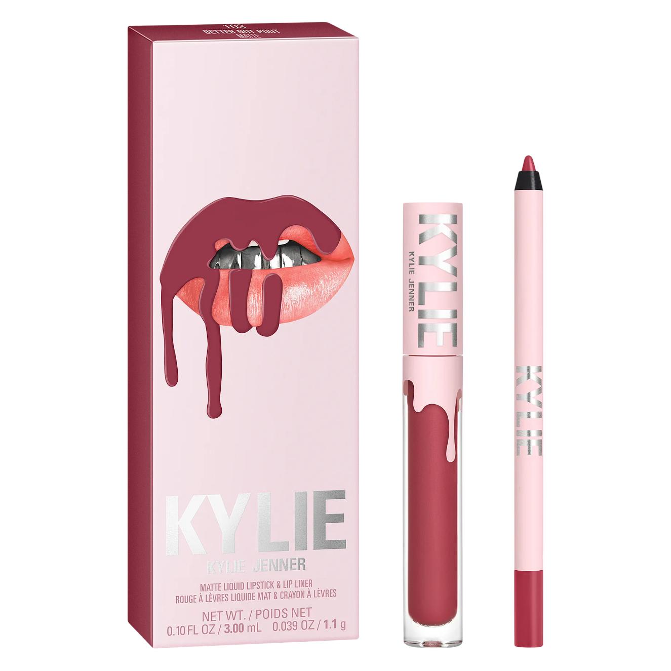 Kylie Jenner Kylie Cosmetics Matte Lip Kit 103 Better Not Pout für Frauen (Better Not Pout) (35720171103)