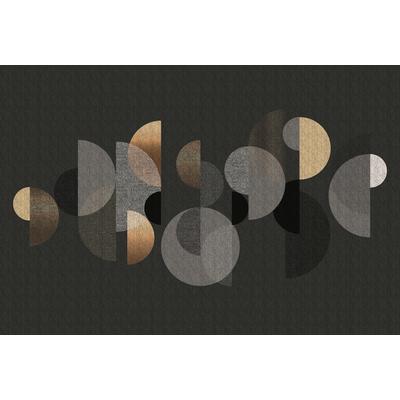 Fototapete LIVING WALLS "Walls by Patel Chelsea", schwarz, B:4m L:2,7m, Vlies, Tapeten, Vlies, Wand