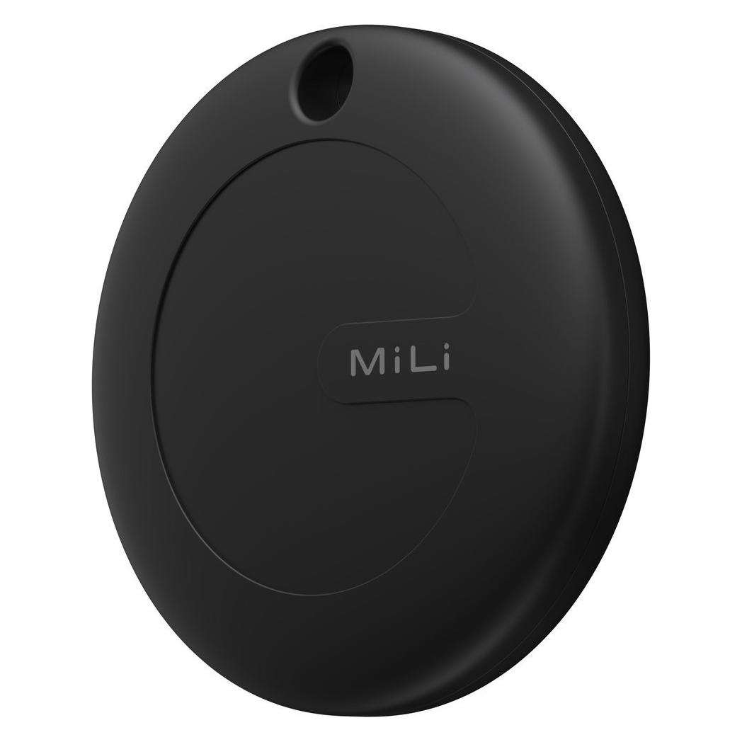 Mili MiTag APL czarny + czarne etui (Apple Find My) (MILI MITAG AP B+B 1)