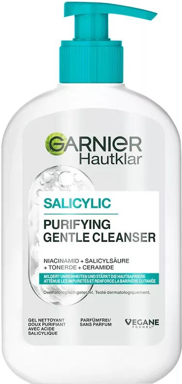 Garnier - Hautklar Hydrating Deep Cleanser, Pure Active Deep Cleanser, 250 ml