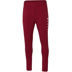 JAKO Premium Trainingshose weinrot S