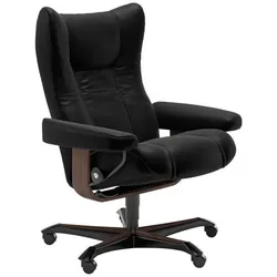 Stressless Bürostuhl Wing Office Leder Schwarz Batick Black