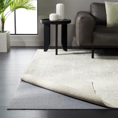 SAFAVIEH Non Slip Anti Skid Grippy Stay in place Thick Rug Pad Under Carpet, Stable on all Hard Floors, Machine Washable