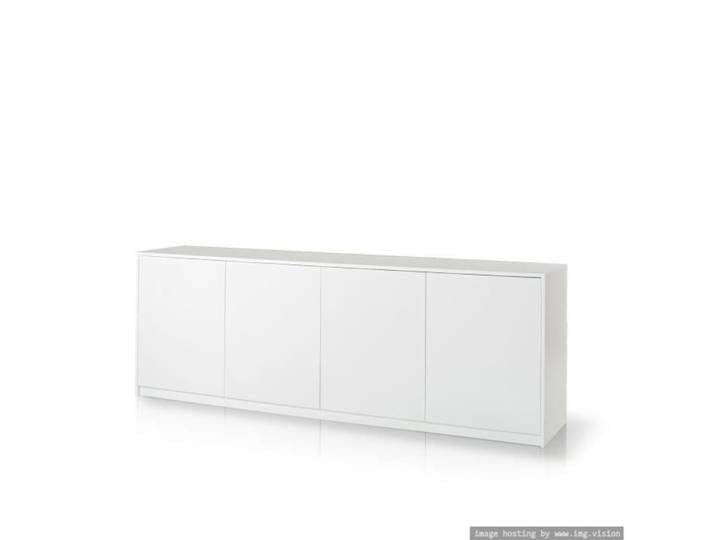 Buffet 4 portes PONZA blanc