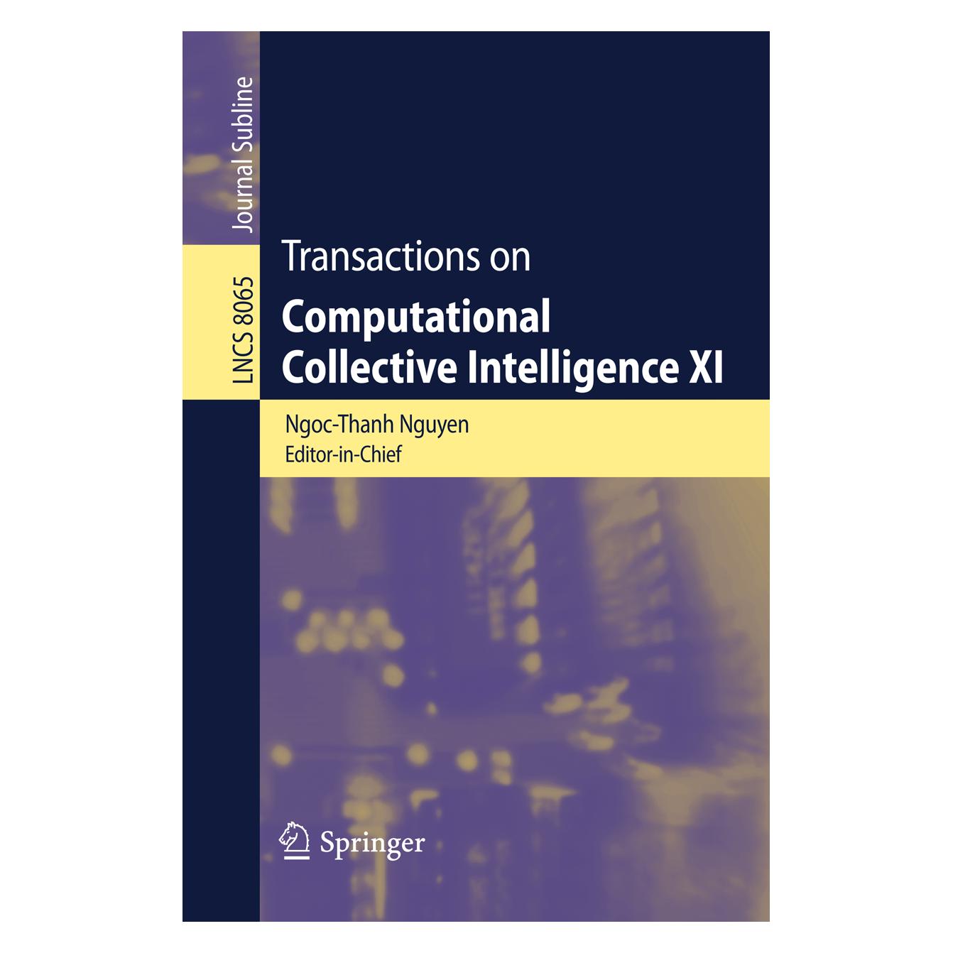 Springer Transactions on Computational Collective Intelligence XI (Englisch, Softcover, Ngoc Thanh Nguyen) (15917992)
