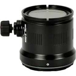 Nauticam Sony E Mount - Macro port 45 with Focus/Zoom knob for Sony E mount 30mm f/3.5 Macro & Sony E mount PZ 16-50mm F3.5-5.6 OSS