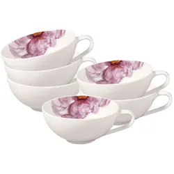 Villeroy & Boch Rose Garden Teeobertasse 110 ml 6er Set