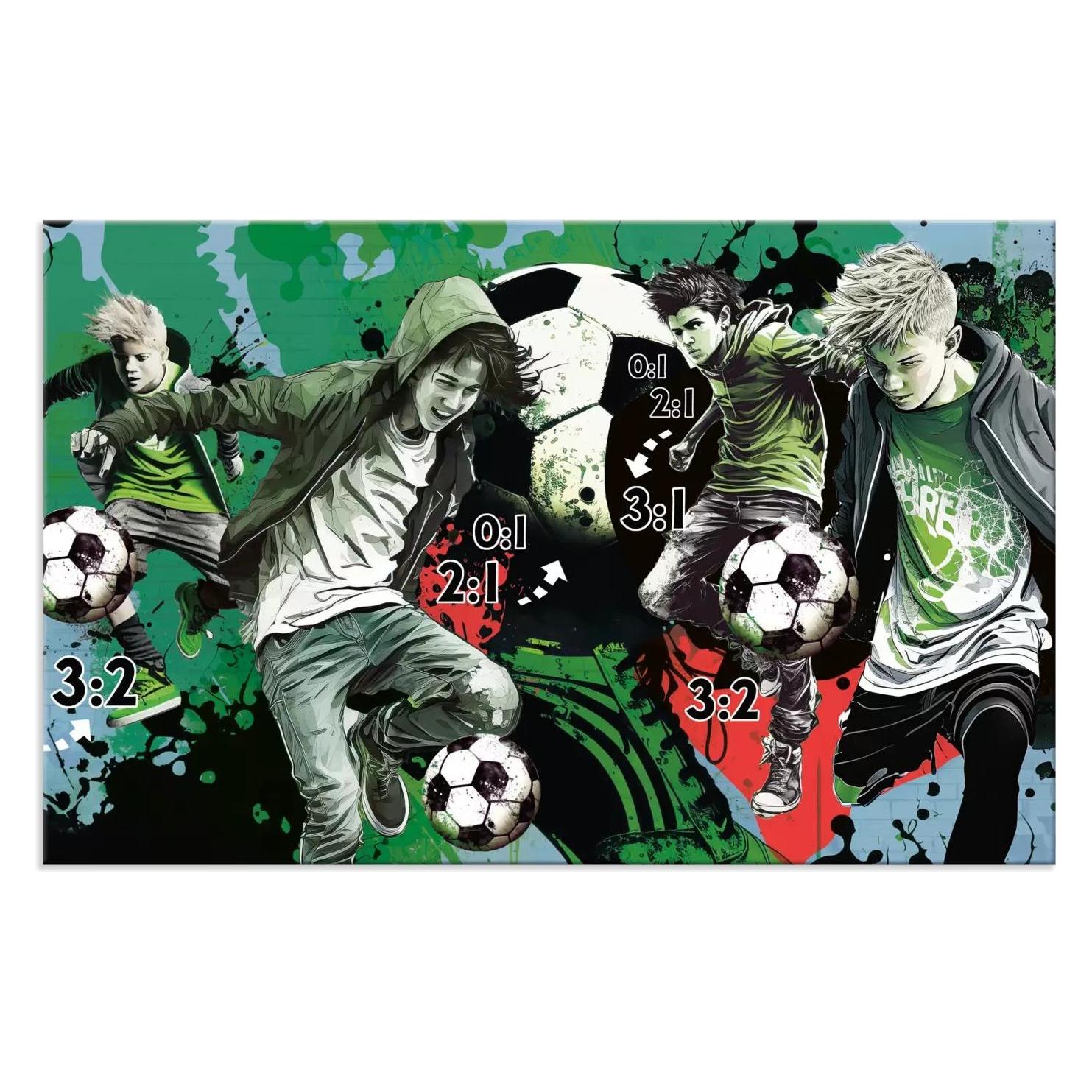 Herma 3 Schreibtischunterlagen Karton Street Soccer (35 x 55 cm) (19599)