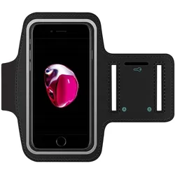 SmartFitness Apple iPhone 7 Handy Sport Armband, Smartphone Sportarmband, Schwarz