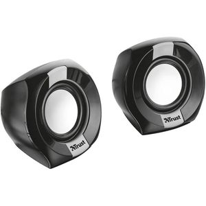 Trust PC-Lautsprecher Polo 25164, 4 Watt, 2.0 Stereo, 3,5mm Klinke