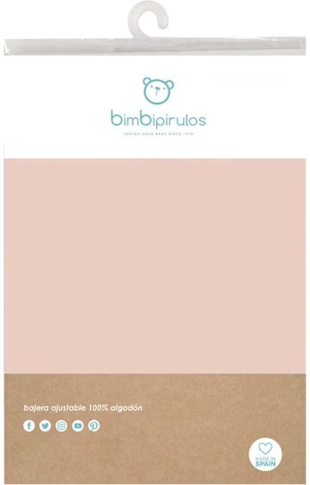 Coimasa Bajera Ajustable 100% Algodón Rosa Para Bebé Talla Única Niño