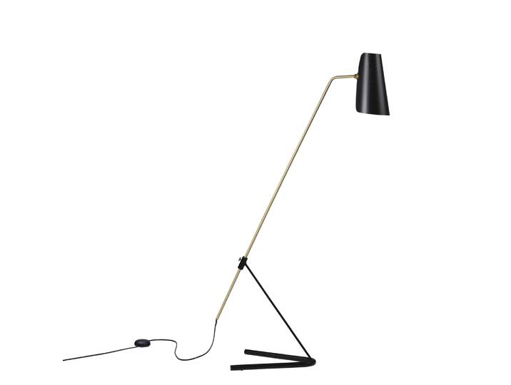 SAMMODE STUDIO - Liseuse orientable G21 - Noir - Laiton - Designer Pierre Guariche
