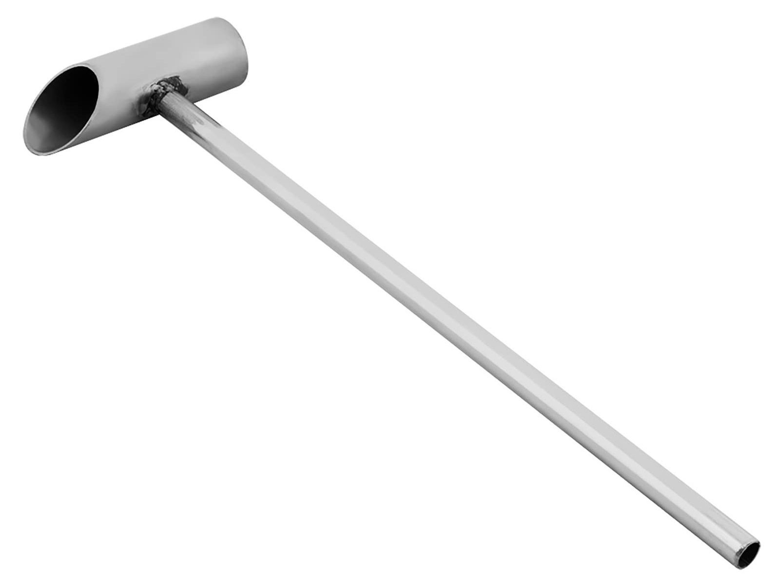 Merkloze roestvrijstalen suikerspin lepel van 30 cm