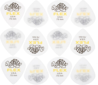 Dunlop Tortex Flex Jazz III XL 0.73 Weiß