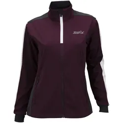 Swix Cross Damenjacke Dark Aubergine Gr. S