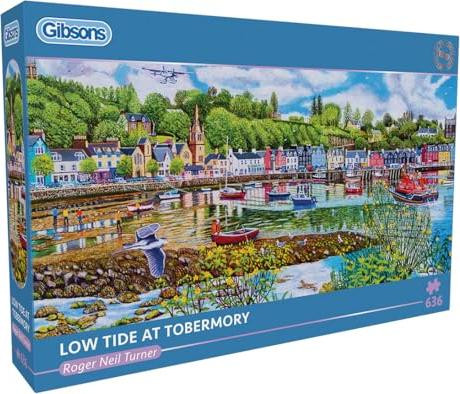 Gibsons Puzzel Lage tij bij Tobermory, 636 stukken