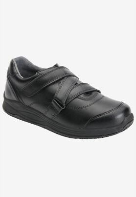 Wide Width Women's Drew Pepper Flats by Drew in Black (Size 7 W)