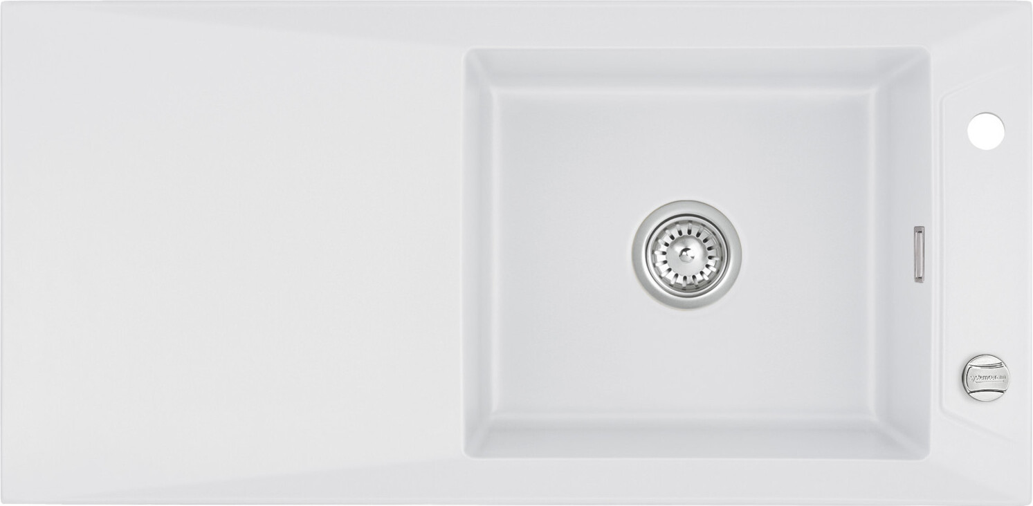 KeraDomo Spüle SIRO 100 SATIN mit Excenterbedienung