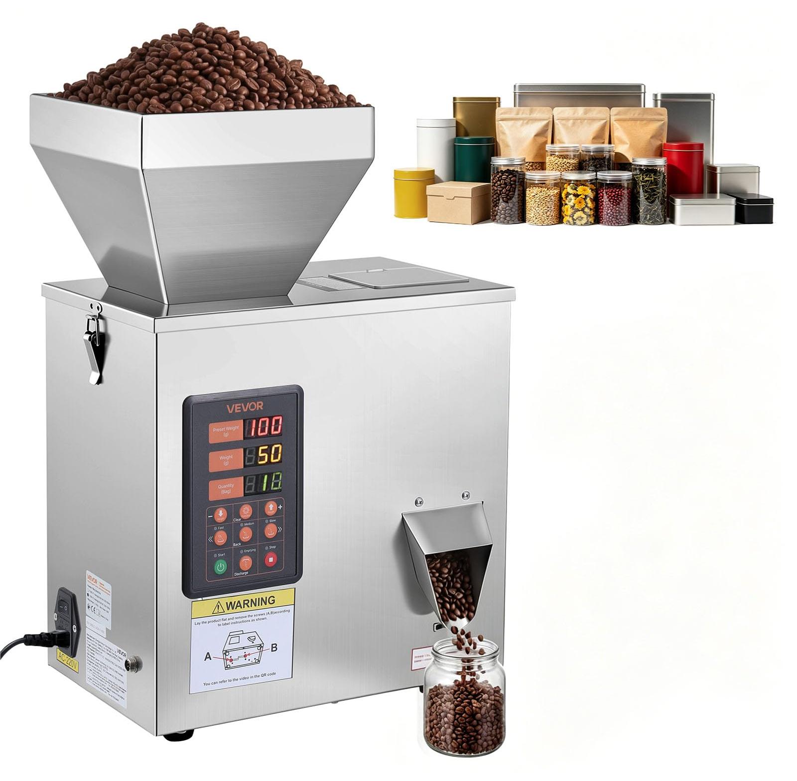 Dosierwaage für Pulver & Granulat, 3-200 g, Edelstahl
