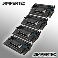 4 Ampertec Toner ersetzt HP CF226X 26X Multipack schwarz EPLT46X/KIT