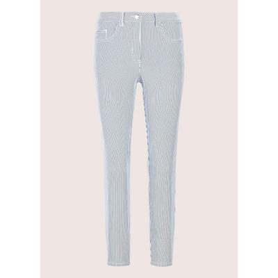 MADELEINE "Jeans Fein gestreifte 7/8-Jeans, Formbund"